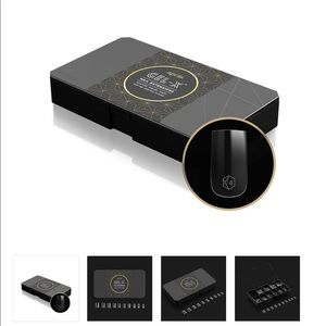 Apres GelX short square tips and sensitive extend